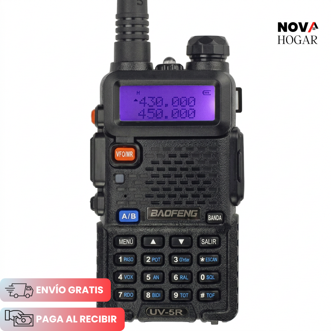 BaoFeng UV-5R™ Radio Bidireccional De Largo Alcance