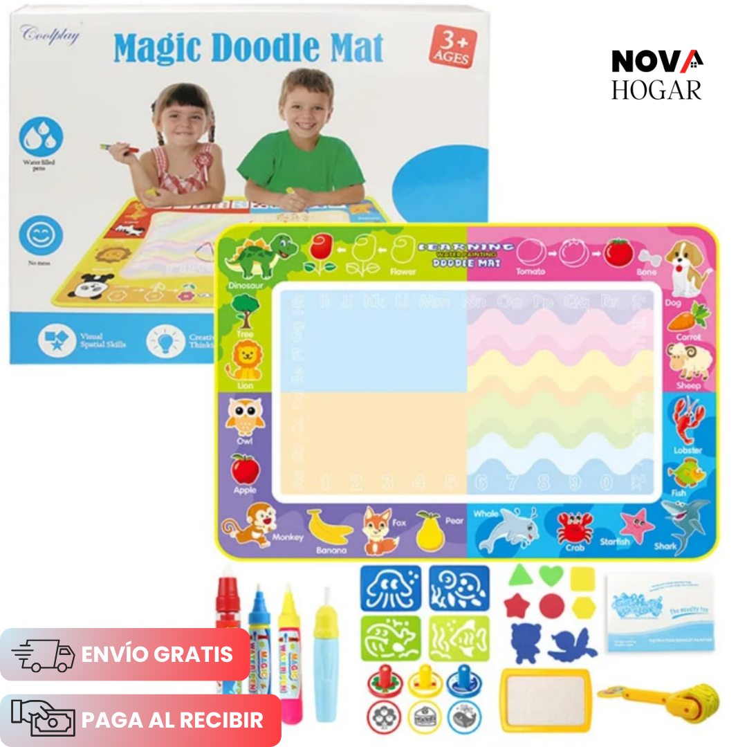 AquaDoodle™ Tapete Mágico para Dibujar con Agua