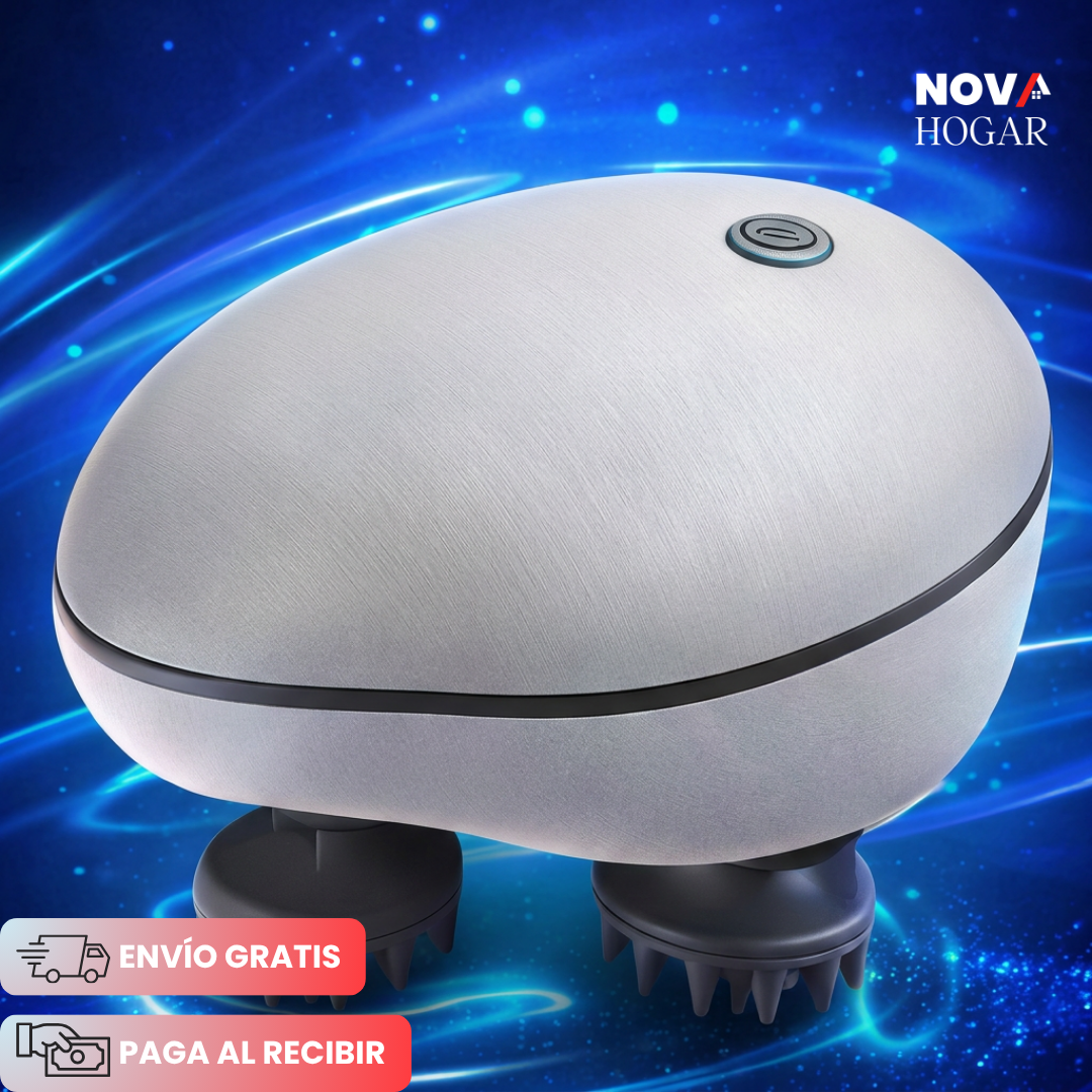 GrowGrip™ Masajeador Inteligente de Cuero Cabelludo