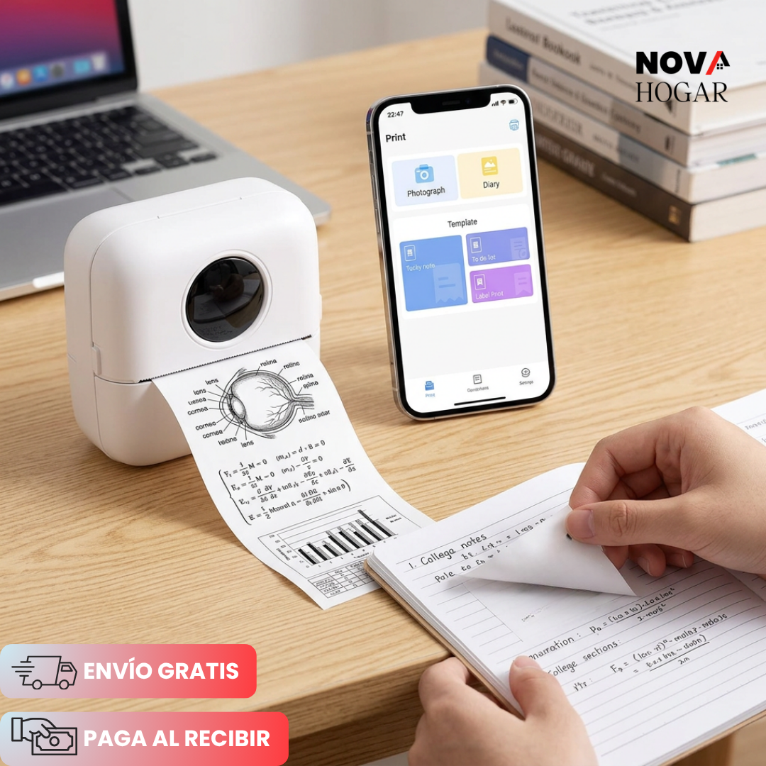 StudyPrint™ Impresora Portátil Para Apuntes Estudiantiles