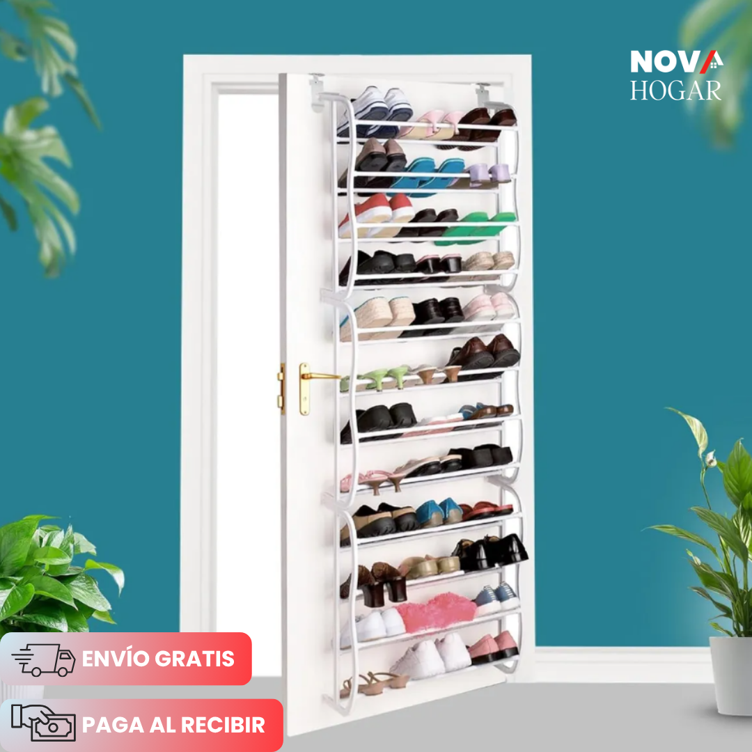 StepsDoor™ Zapatero Organizador Colgante para Puerta