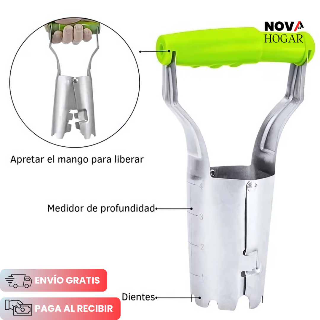 PlantSwift™ Herramienta Plantadora de Bulbos Ergonómica