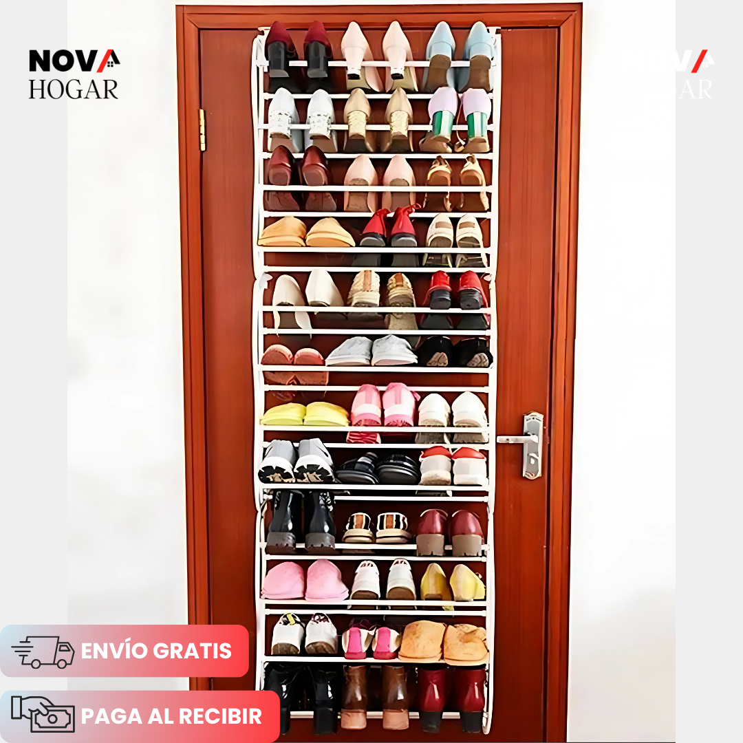 StepsDoor™ Zapatero Organizador Colgante para Puerta