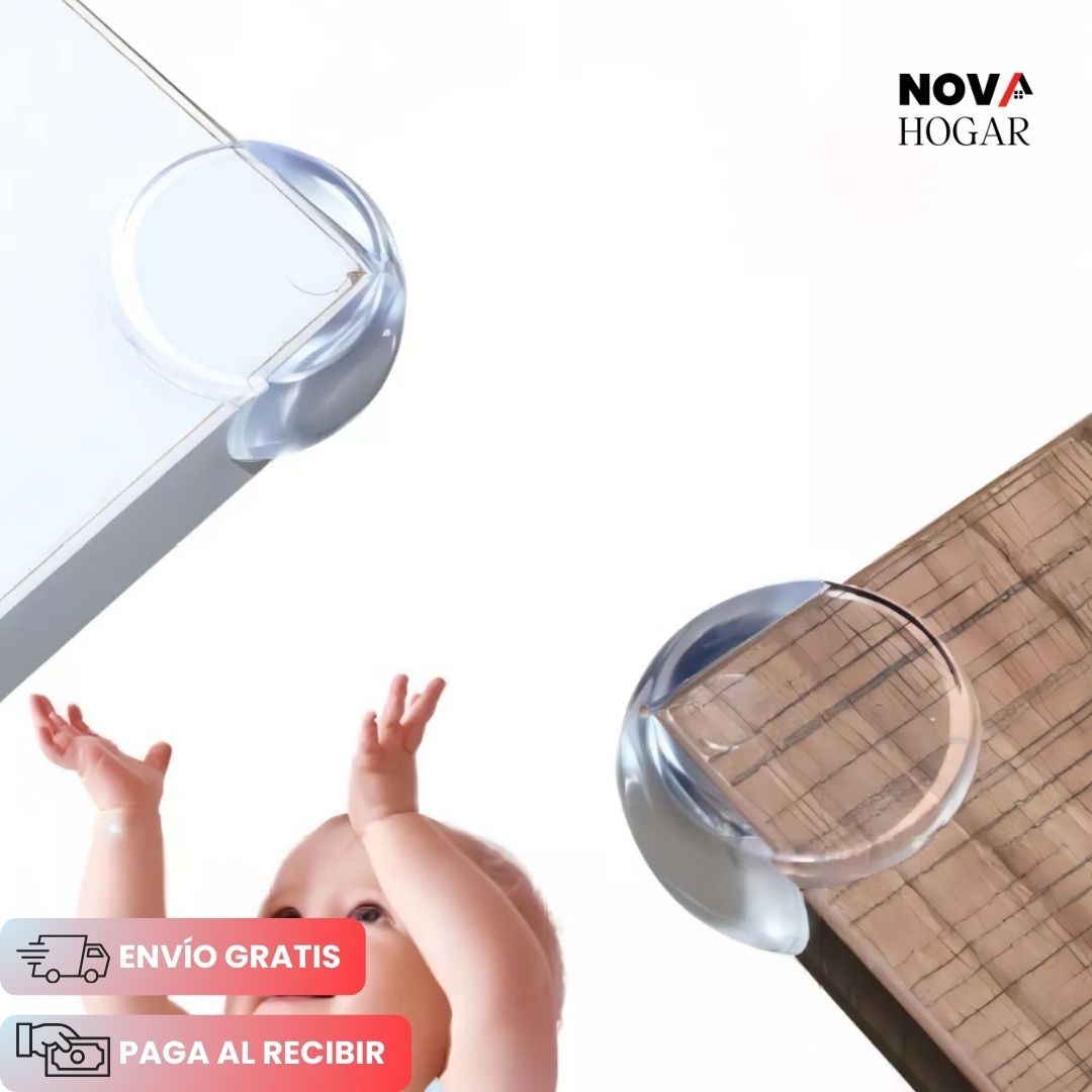 Pack x12 SafeBump™ Protectores Esquinero Antigolpes