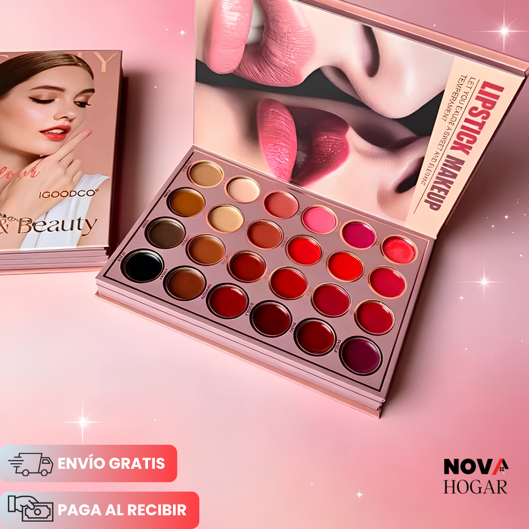 GlamourBook™ Paleta Multifuncional De Maquillaje Profesional