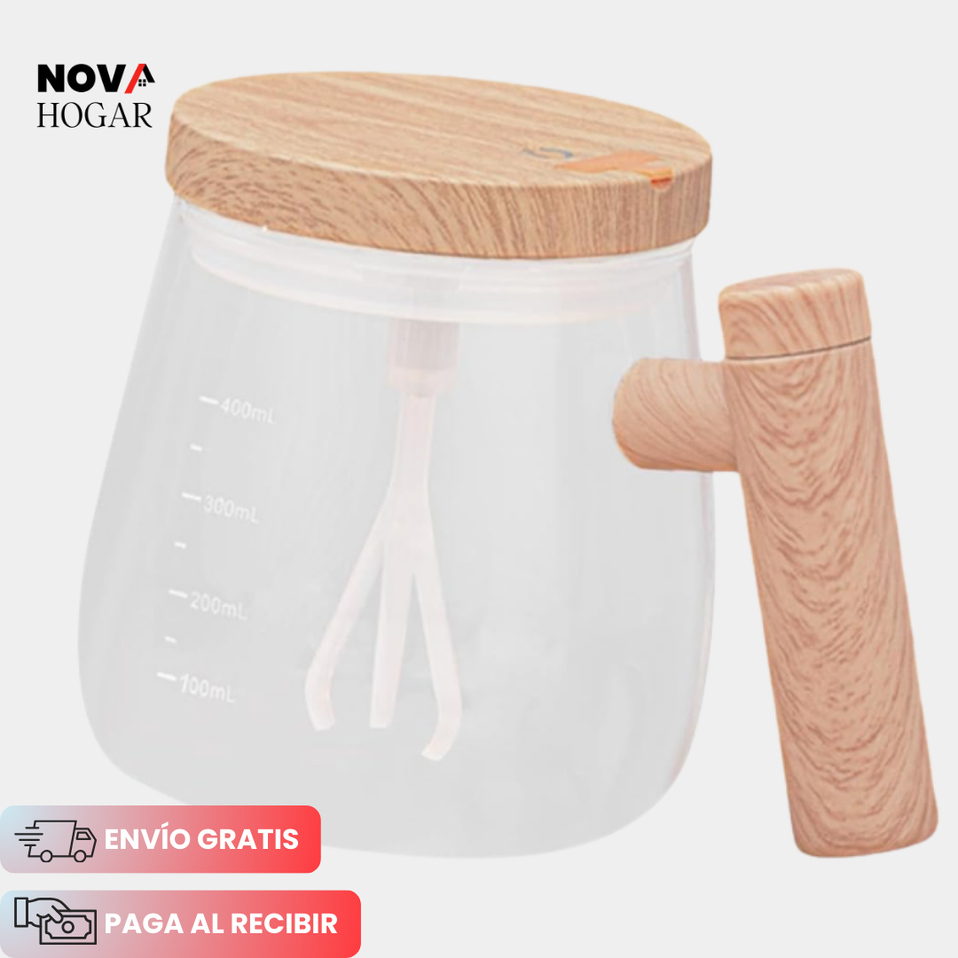 CafeFusion™ Taza Eléctrica con Mezclador Automática para tus Bebidas
