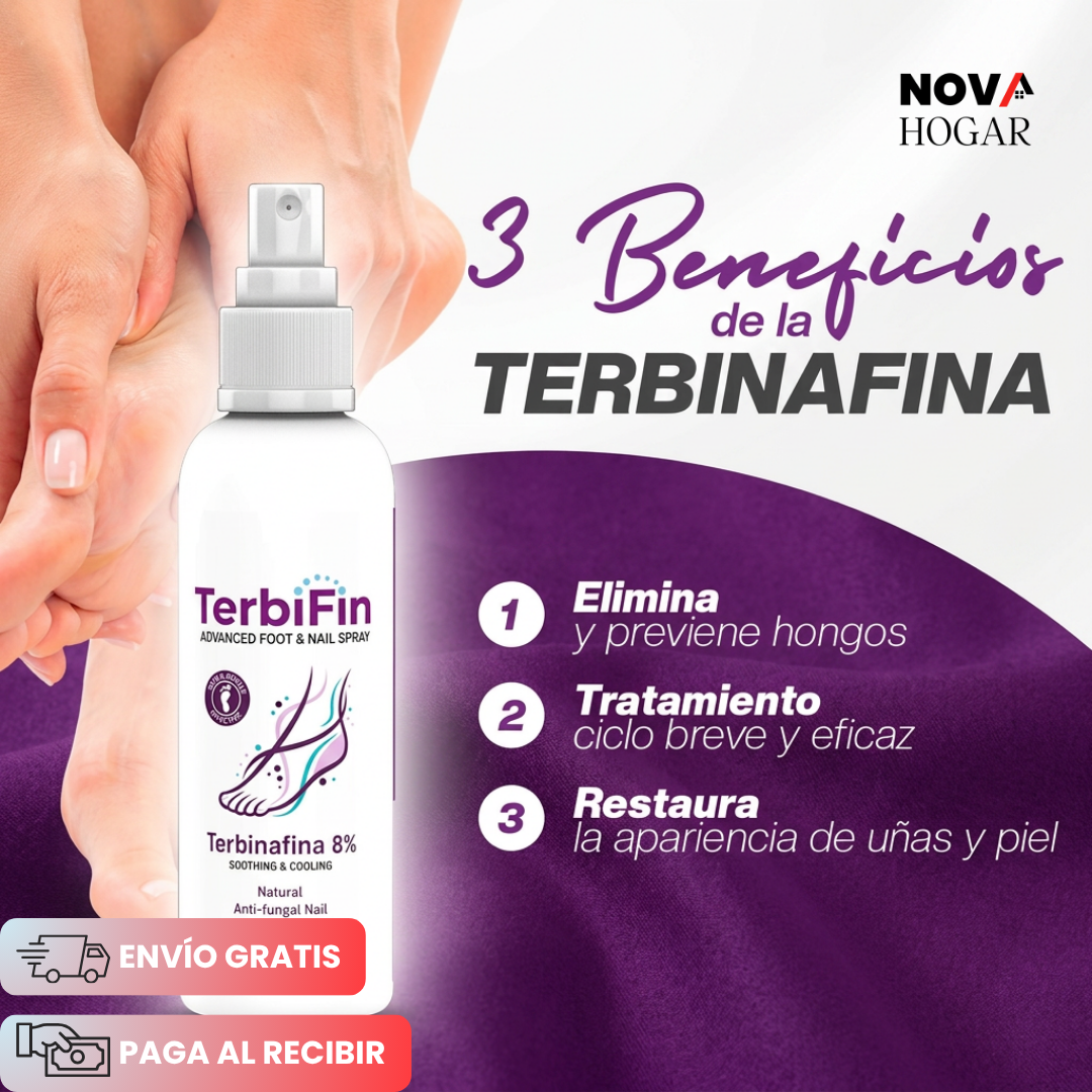 TerbiFin Clinical™ Spray Antifúngico de Acción Médica