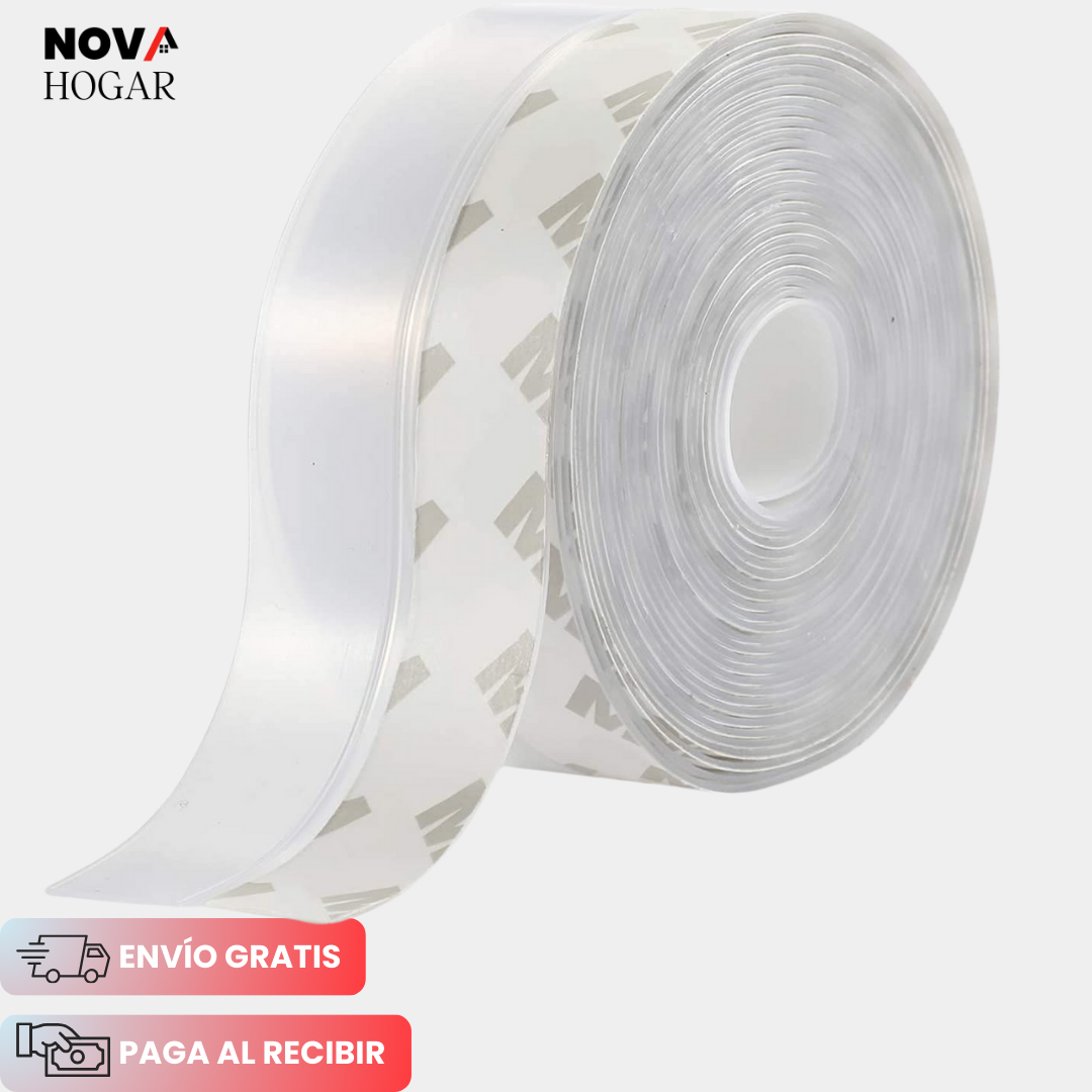 EcoShield™ Cinta de Sellado Externo para Puertas y Ventanas