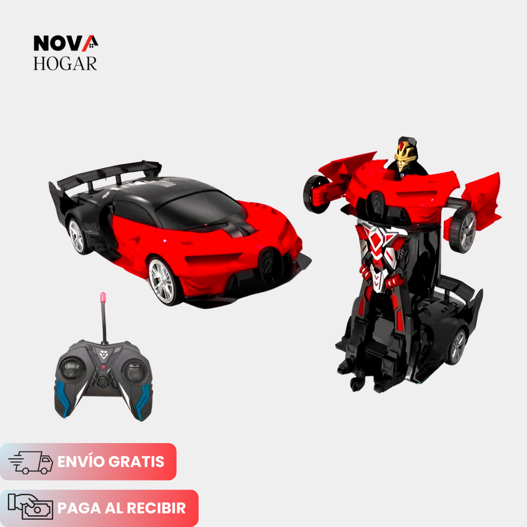TransformBot™ Carro a Control Remoto con Transformación
