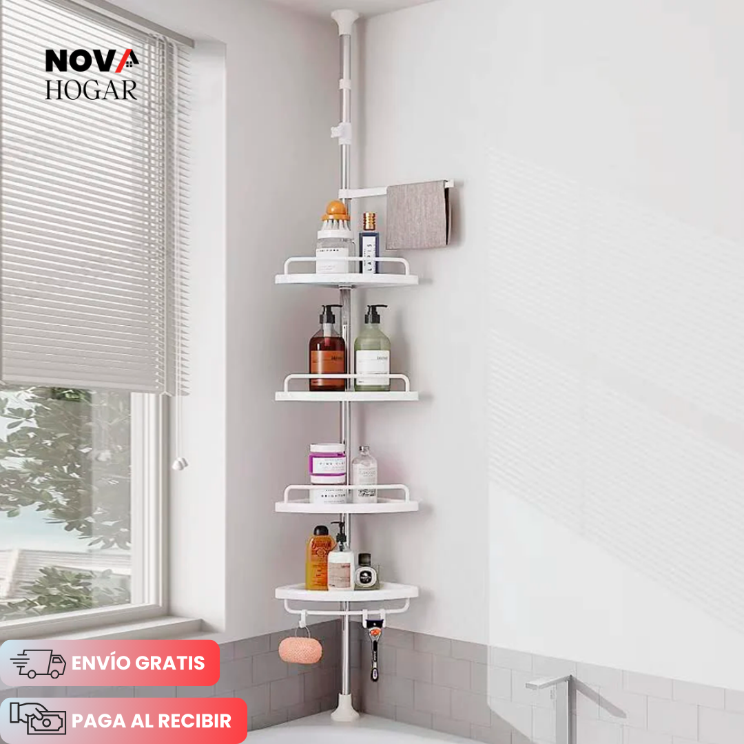 SpaceSaver™ Práctico Organizador Esquinero de Fácil Instalación