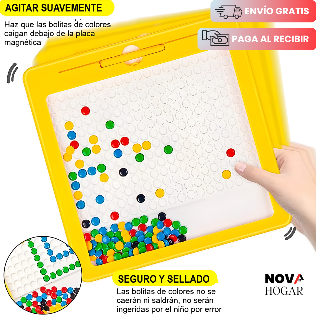 PixelPop™ Pizarra de Dibujo Magnético