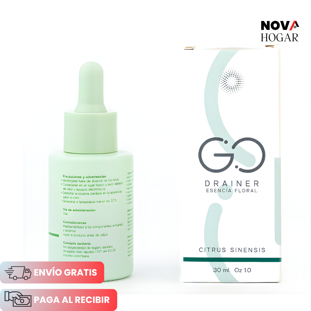 GoDrainer™ Activador Natural del Drenaje Linfático