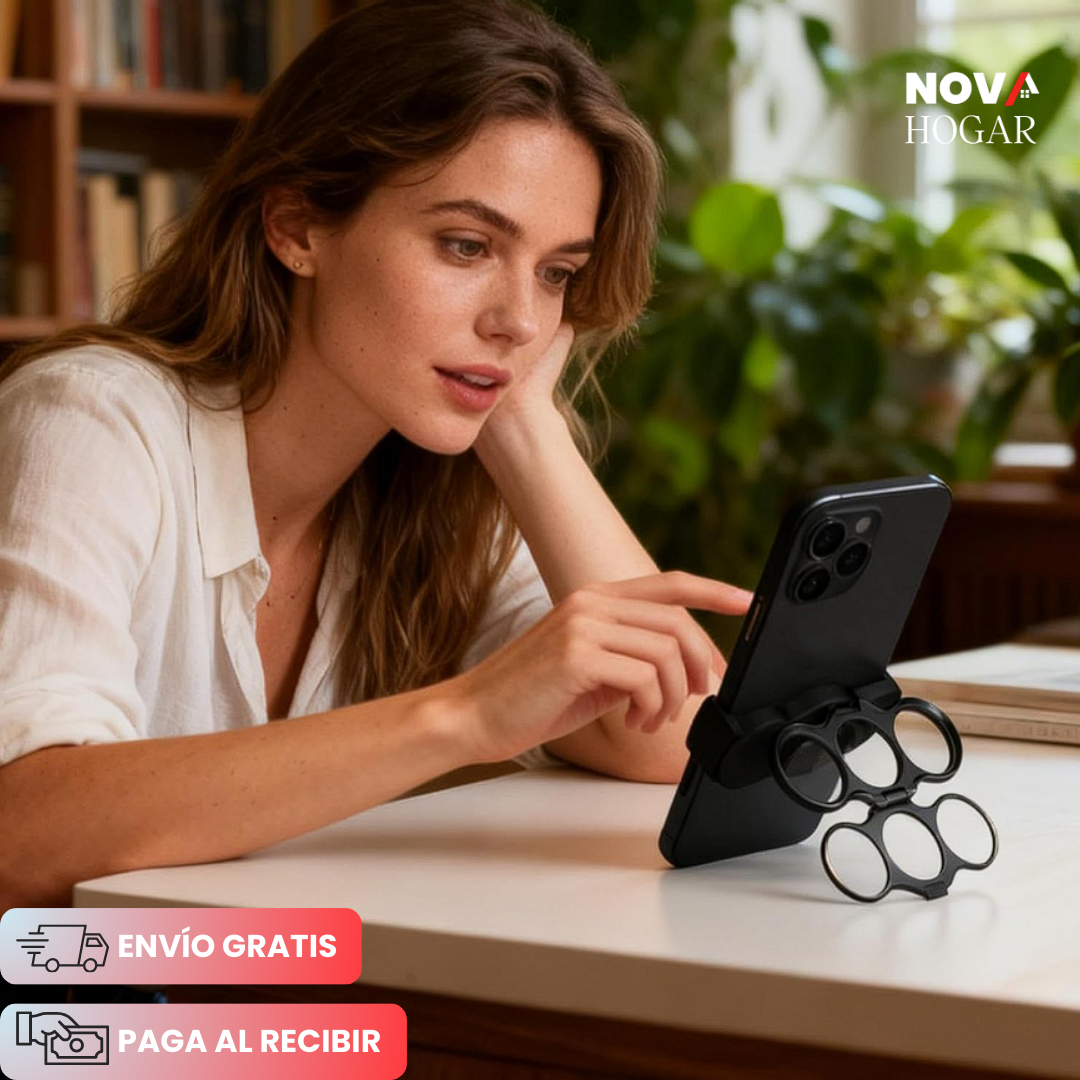 TrioHold™ Soporte Magnético de Celular Triple Anillo