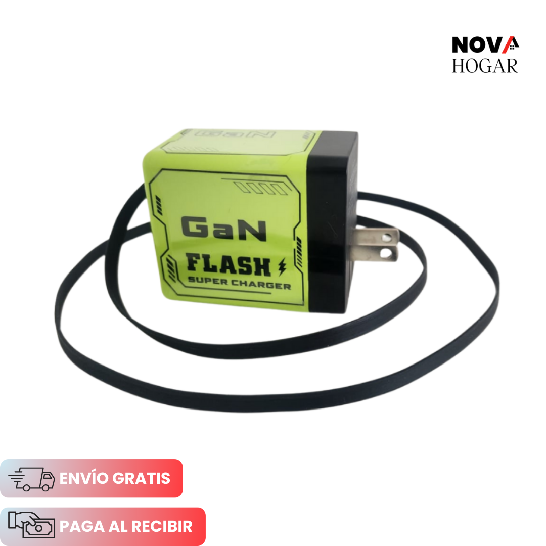 TurboReel™ Cargador Retráctil GaN De Alta Potencia
