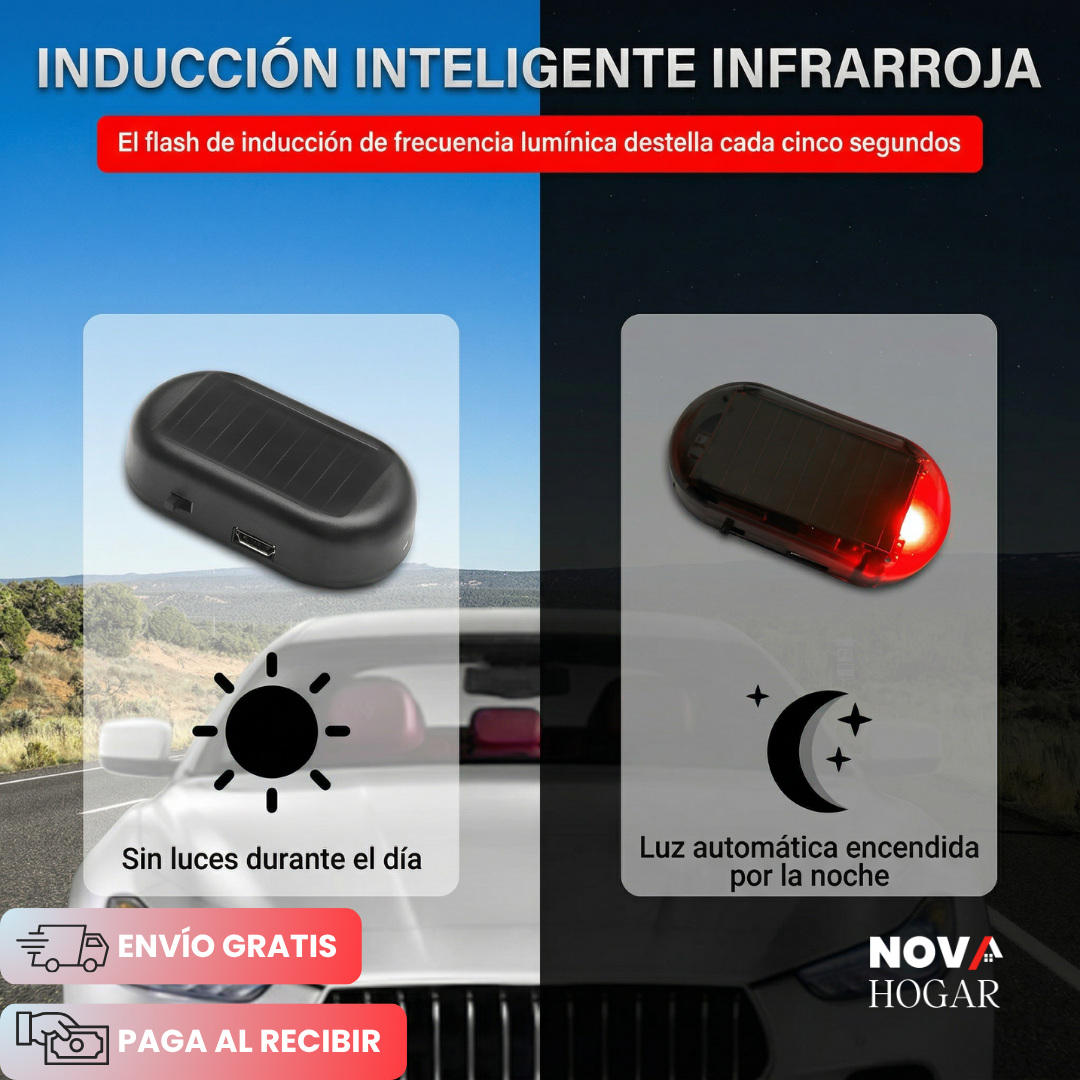 2x1 OmniSafe™ Luz Disuasiva Antirrobo para Autos