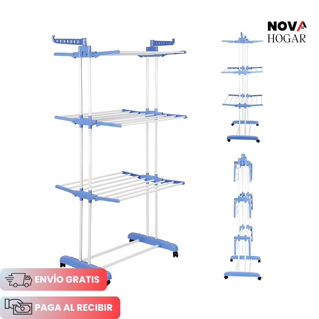 BreezeTower™ Tendedero Vertical de 4 Niveles