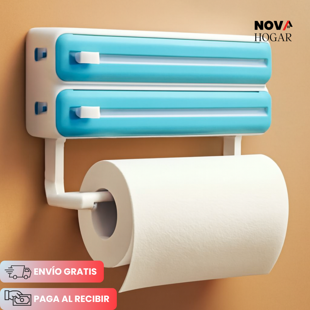 TidyWrap™ Dispensador de papel Multifuncional 3 en 1