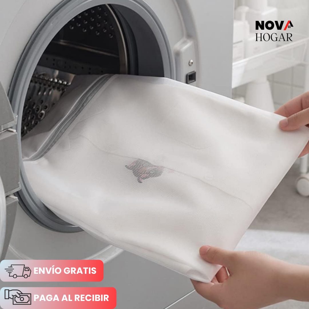 Pack X8 WashPouch™ Bolsas Protectoras para Lavar Ropa
