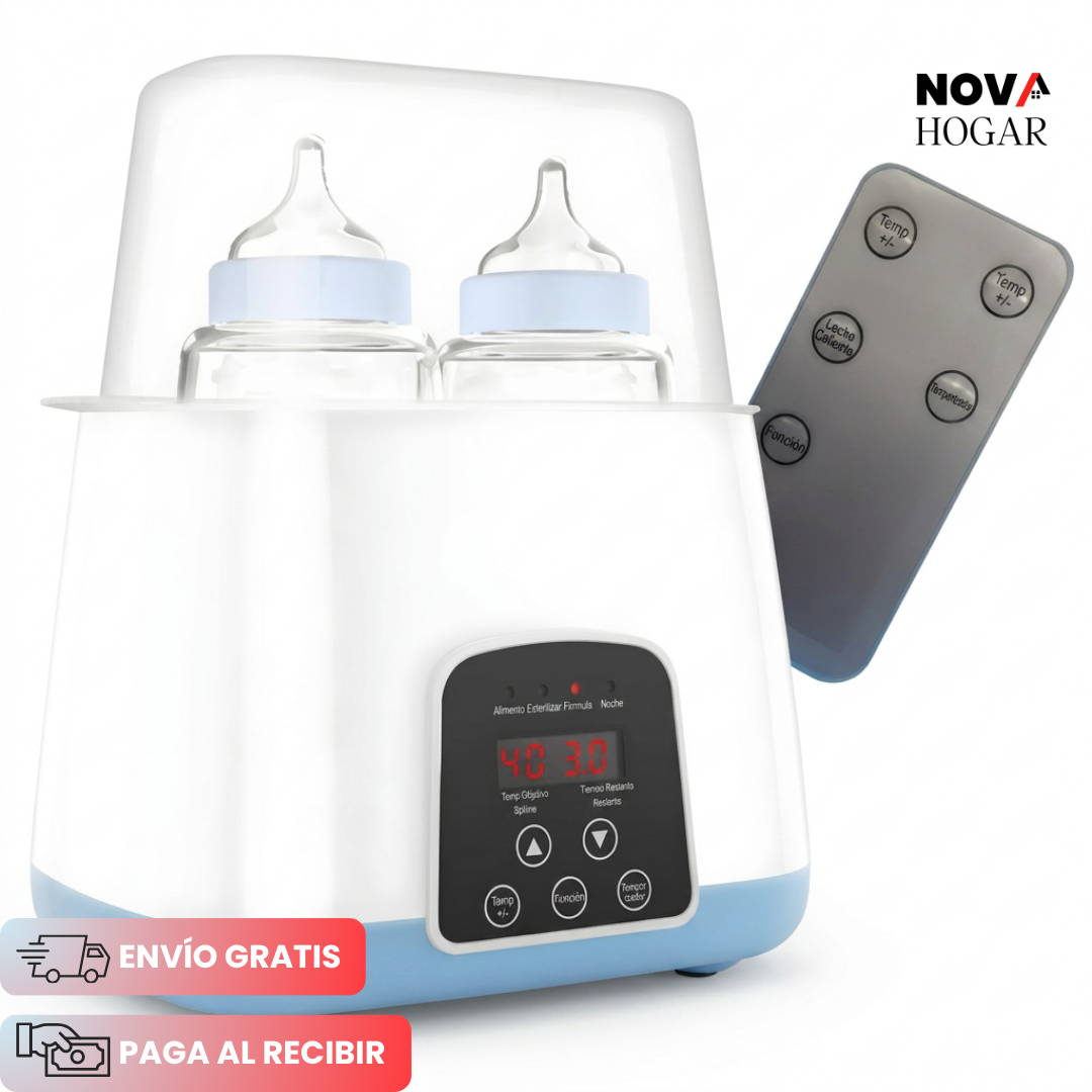 NightEase™ Calentador y Esterilizador Inteligente para Biberones