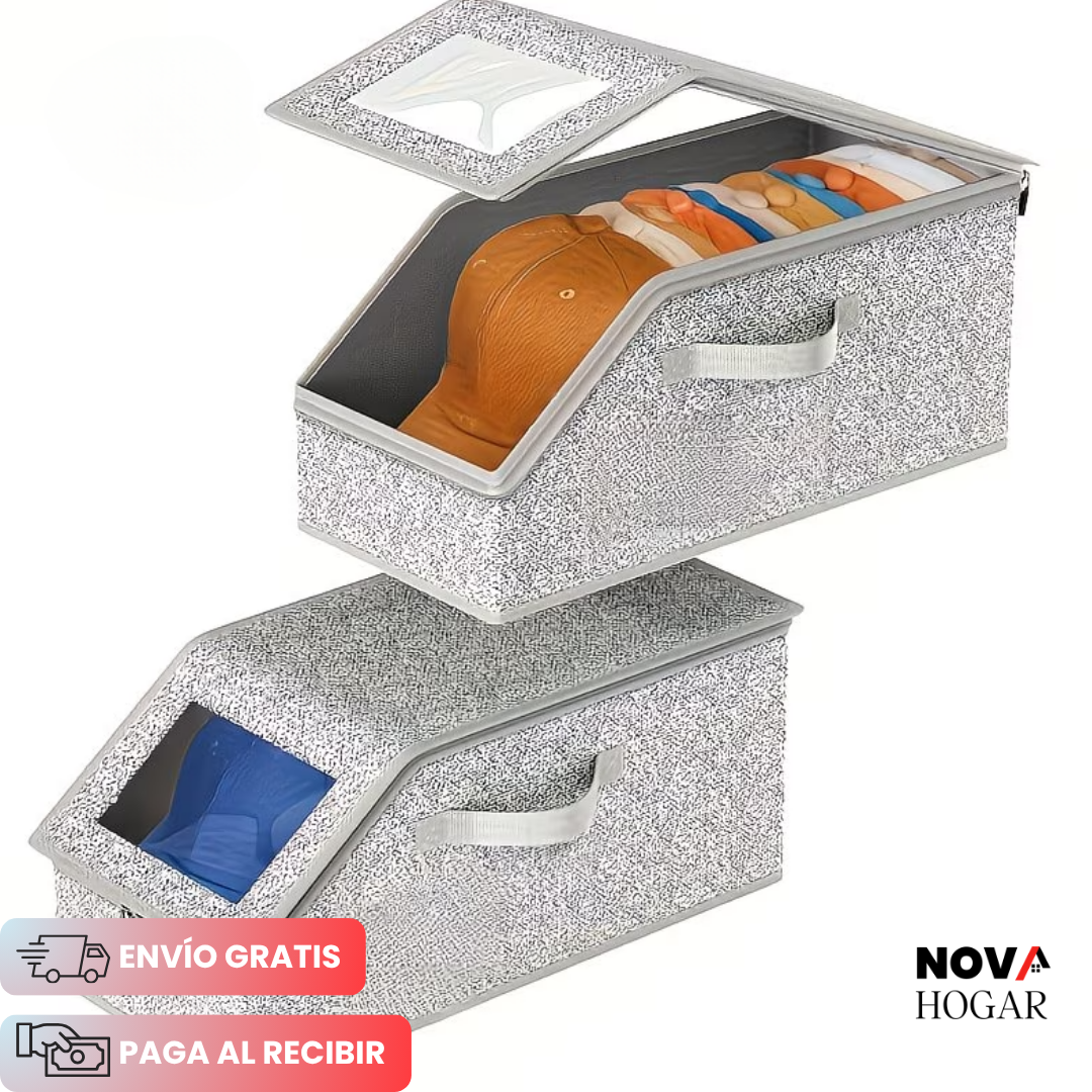 HatStorage™ Caja Protectora Para Gorras Ordenadas