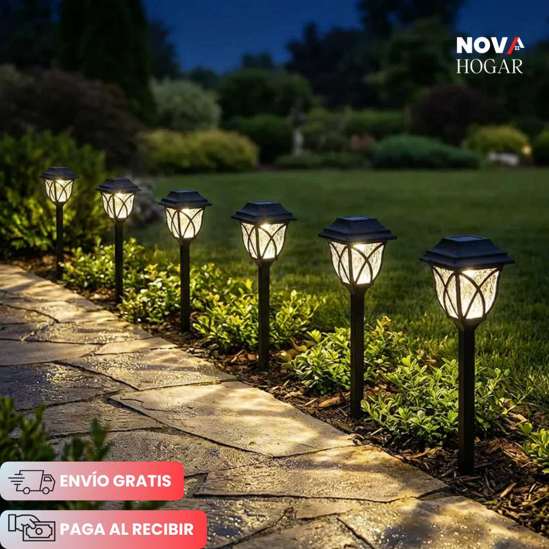LumaFlare™ Antorchas Solares Para Jardines Elegantes