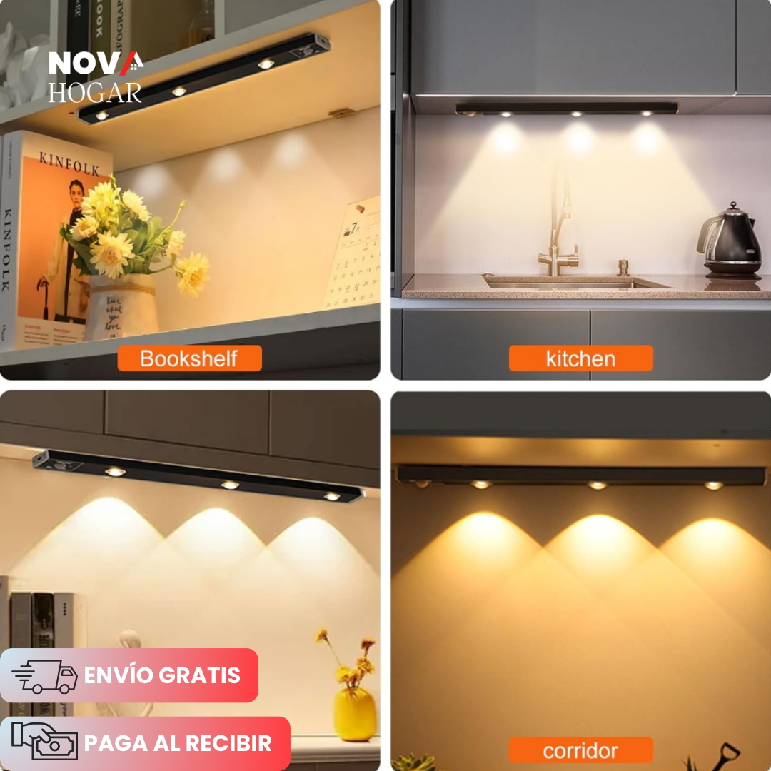 LuminoSense™ Barra LED con Sensor de Movimiento