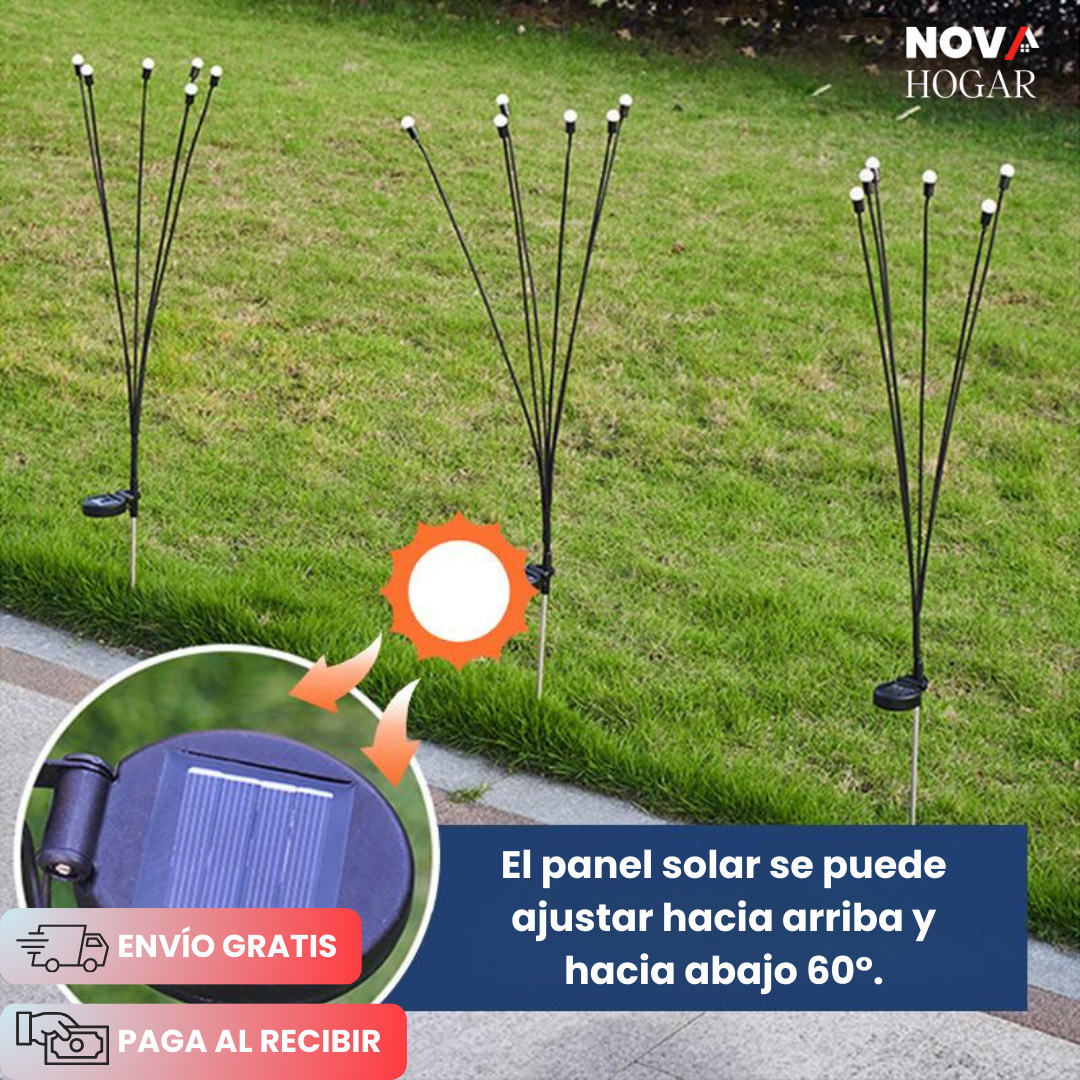 WindWhisper™ Luces Solares Efecto Luciérnagas