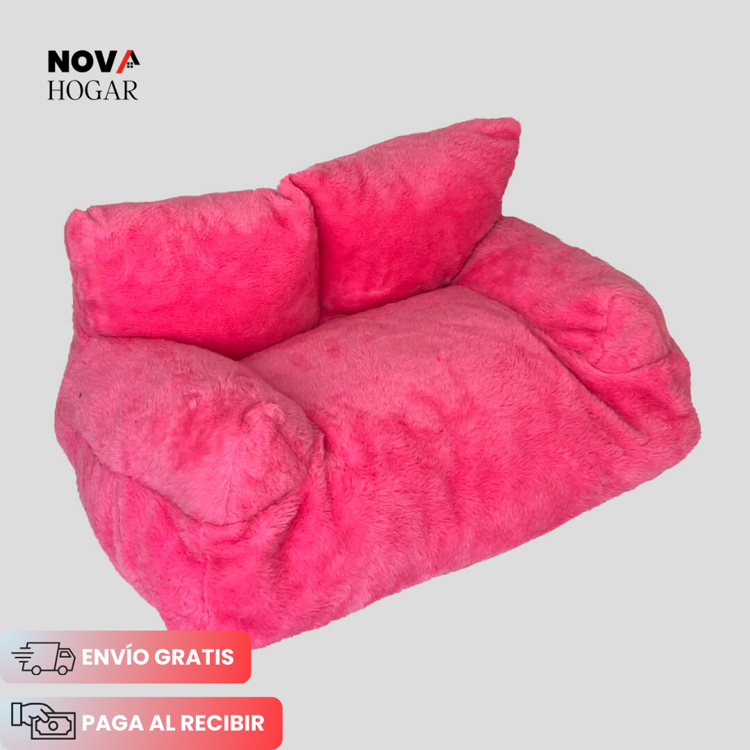CozyNest™ Sofá Pequeño Anti Estrés para Mascotas
