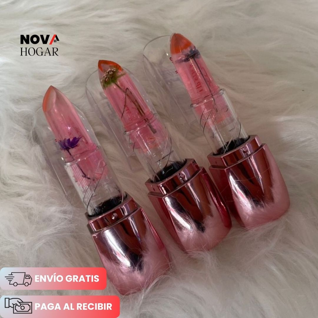 3x1 LushBloom™ Bálsamo Labial de Esencias Naturales