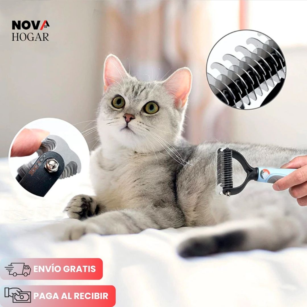 FurAway™ Cepillo Deslanador para Mascotas