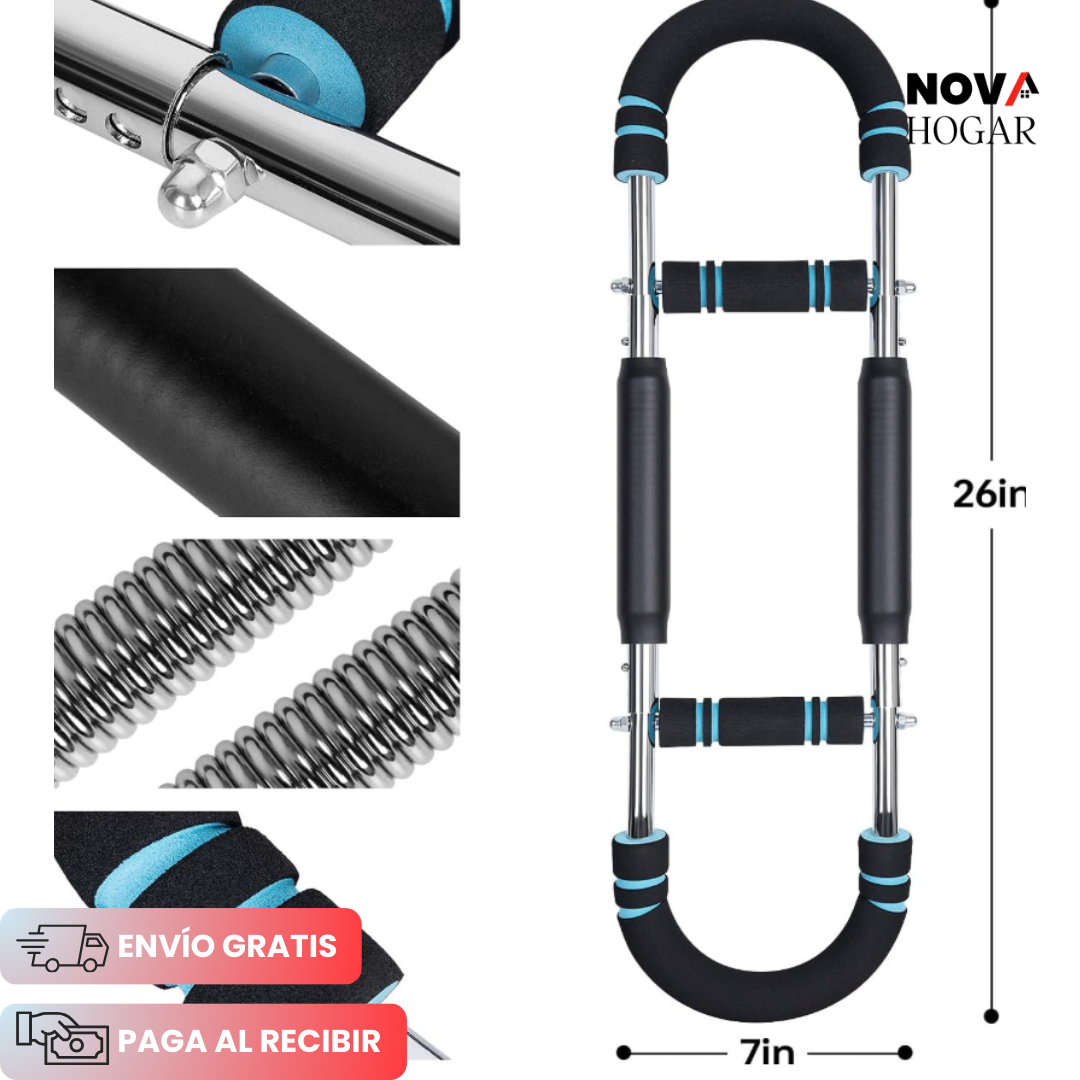 PowerTwist™ Barra Entrenador de Resistencia Portátil