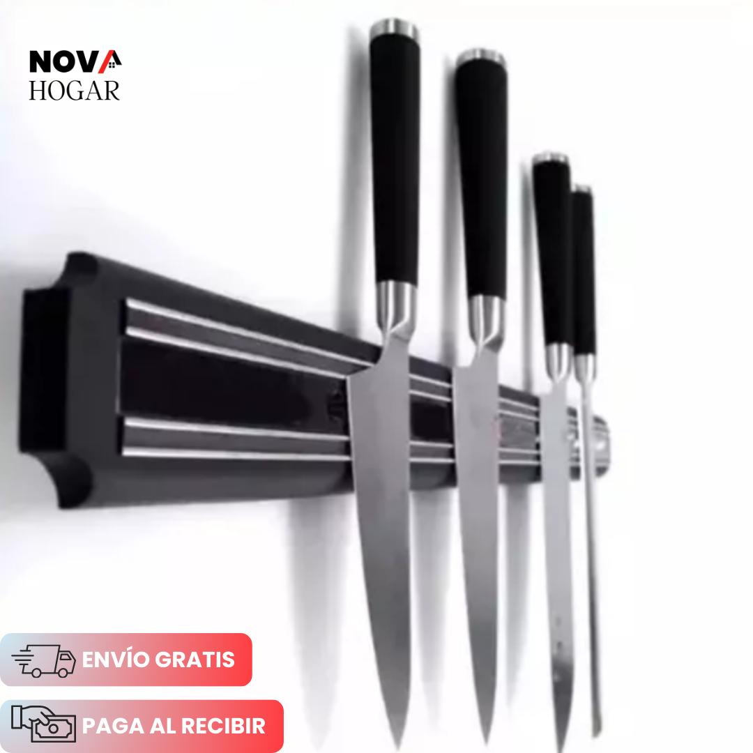 MagKnife™ Soporte Magnético para Cuchillos y Utensilios