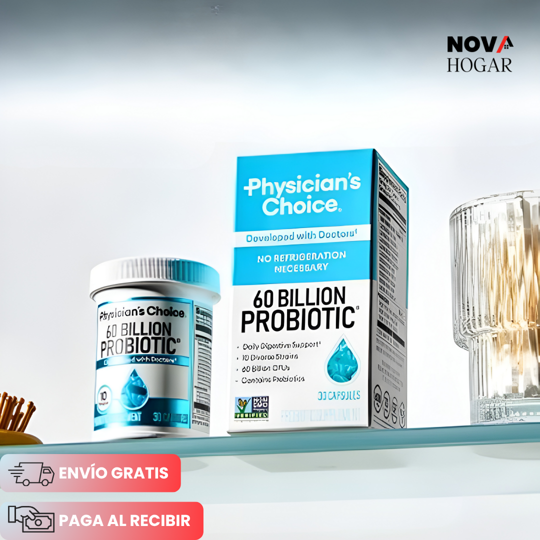 60 Billion Probiotic® Fórmula Probiótica para el Bienestar Digestivo