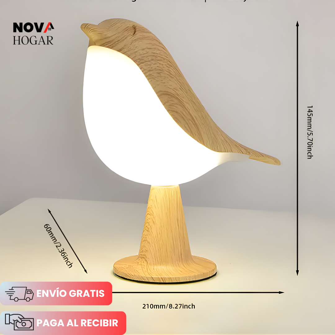 BirdAura™ Lamparita Decorativa de Ave Recargable