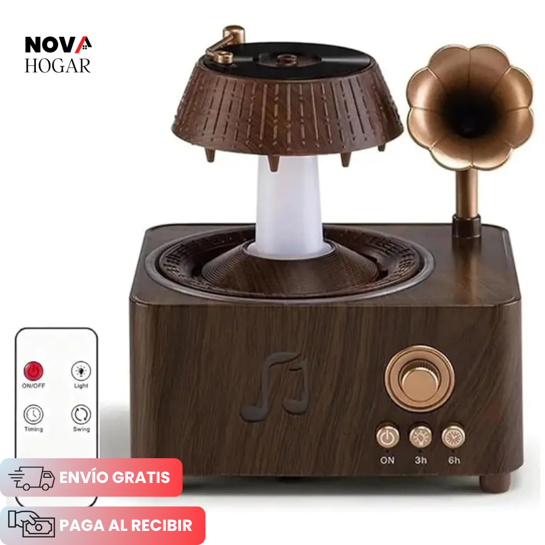 SyncMist™ Humidificador Decorativo Con Parlante Bluethood