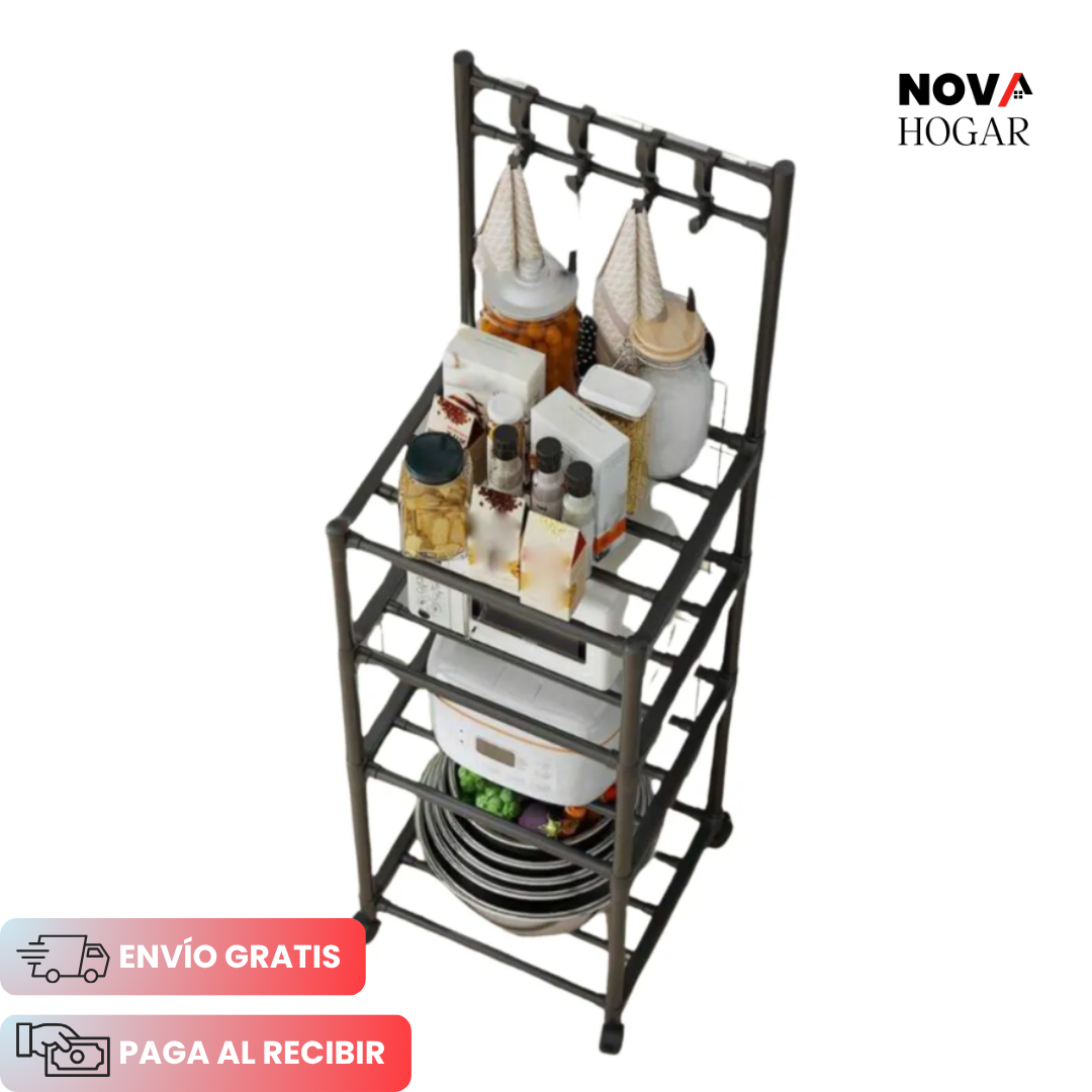 QuickStore™ Estante de Almacenamiento 4 Niveles
