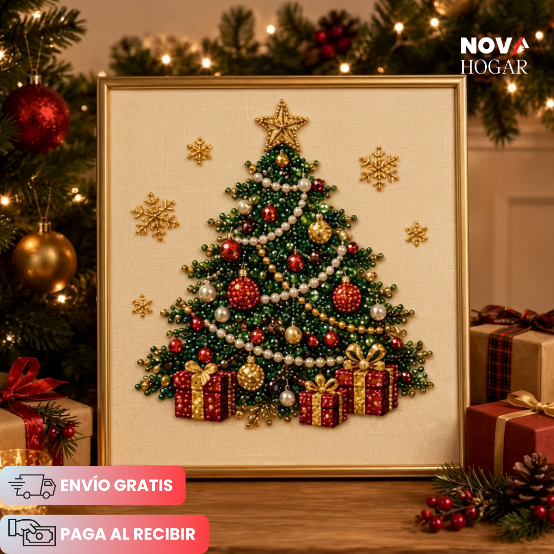 Sparkle™ Kit de Arte Navideño con Perlas Único