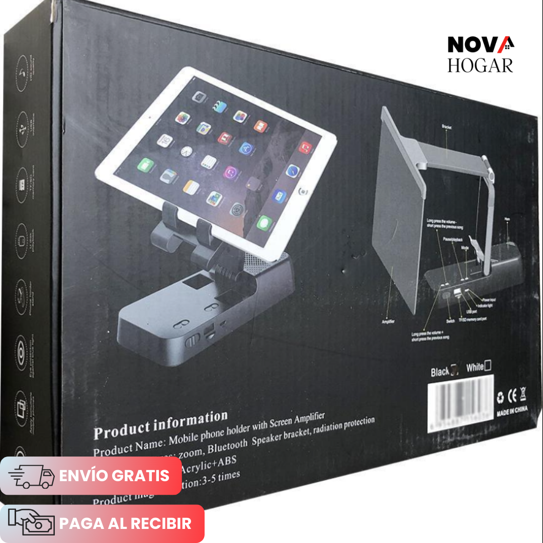 CinemaBoost™ Soporte para Teléfono Cine en Casa