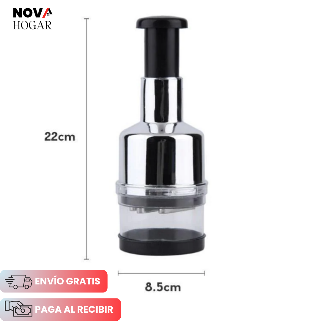 EasyChop™ Cortador Rápido de Verduras de Acero Inoxidable