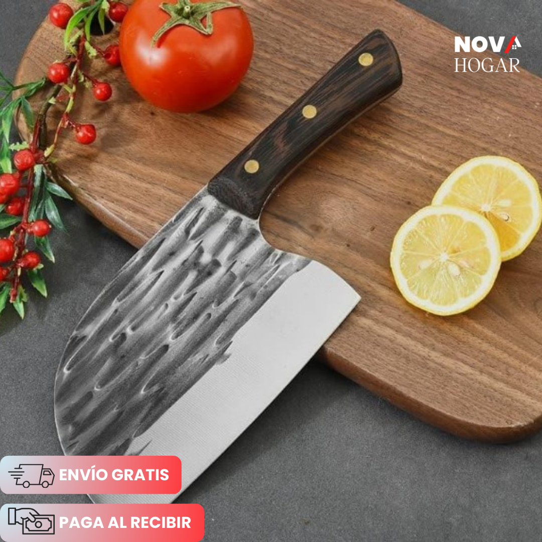 SteelEdge™ Cuchillo Premium de Acero Forjado y Precisión Japonesa