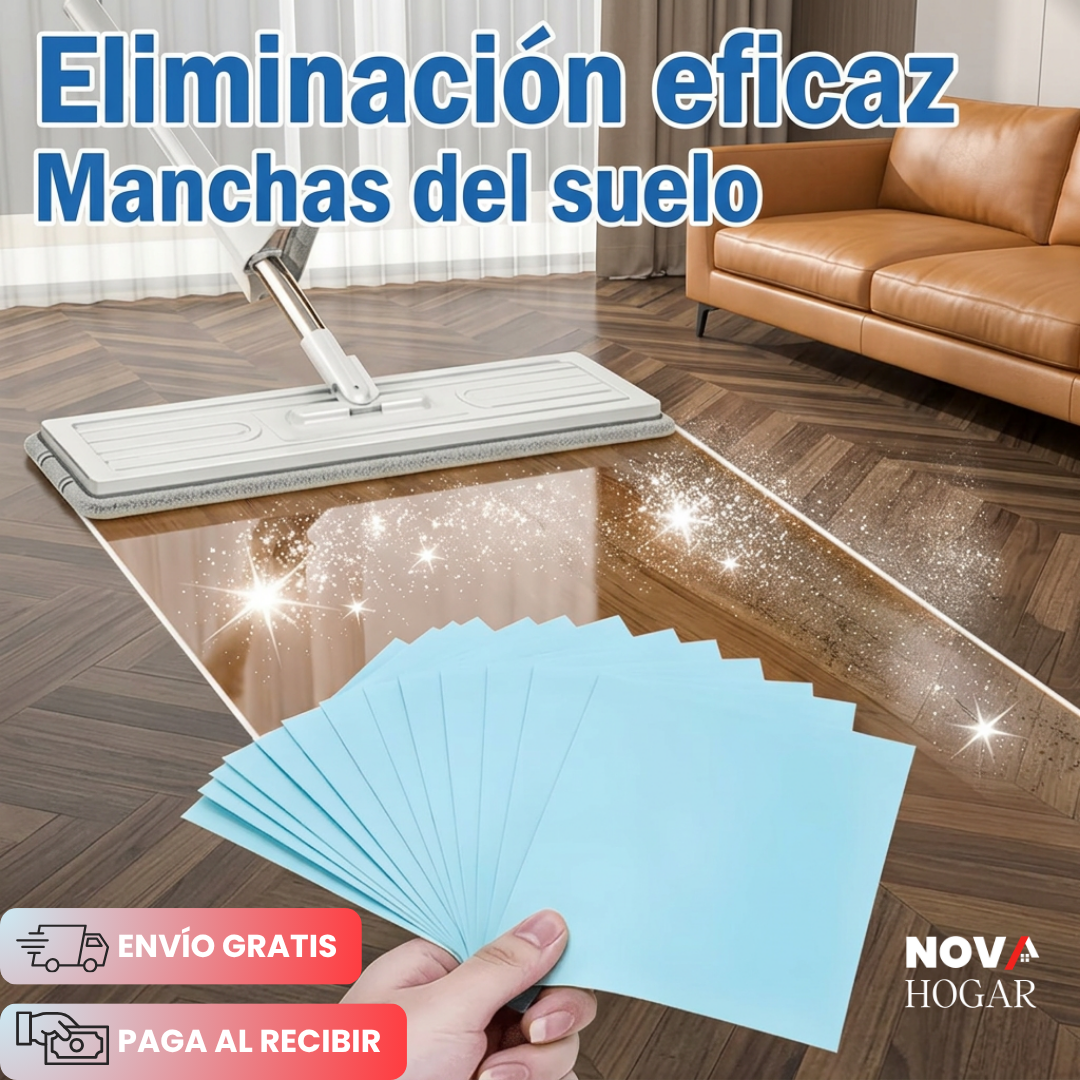 SwiftSheet™ Pack X60 Toallitas Solubles De Limpieza