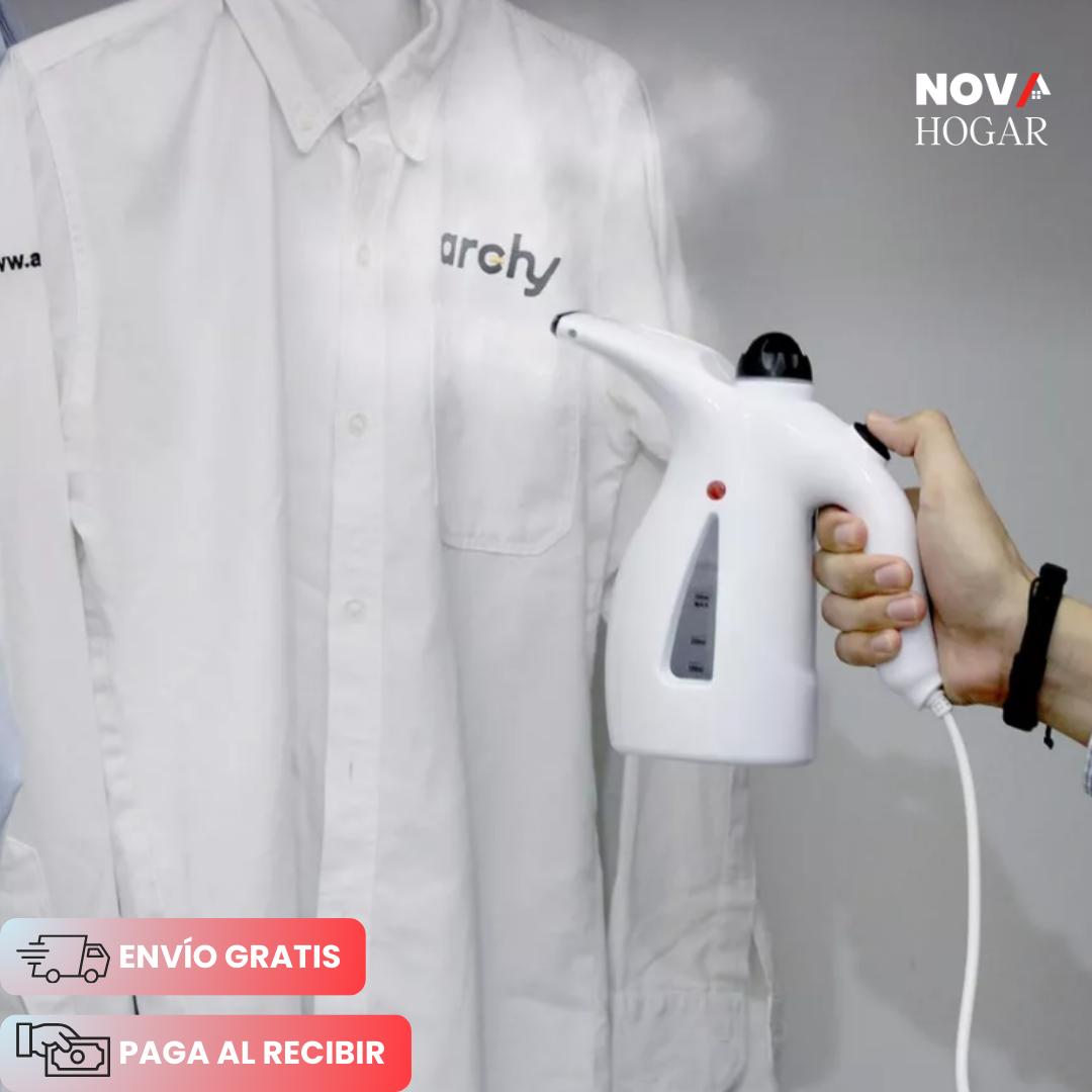 SteamAway™ Vaporizador Seguro y Antibacterial para Ropa