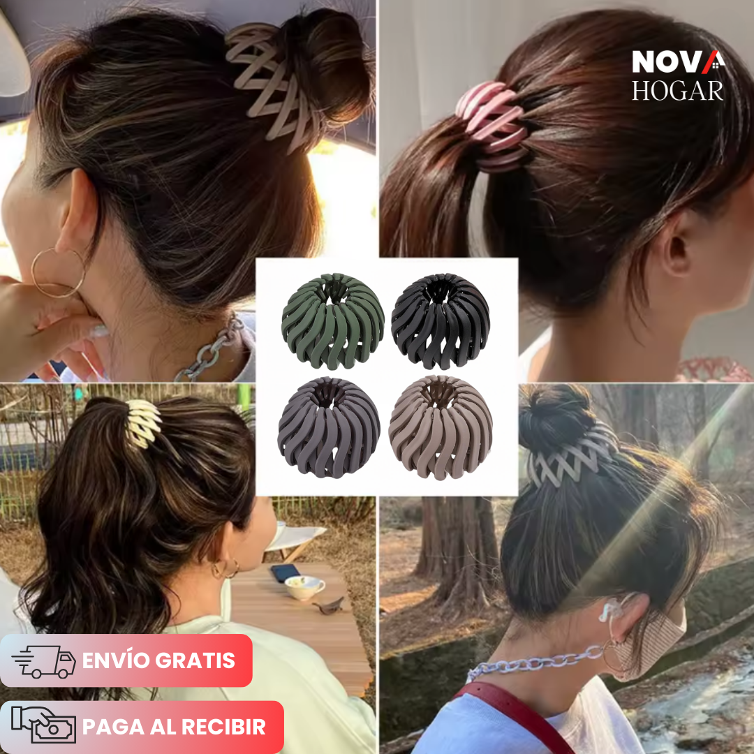 Pack x6 QuickClip™ Pinzas Expandibles para Cabello