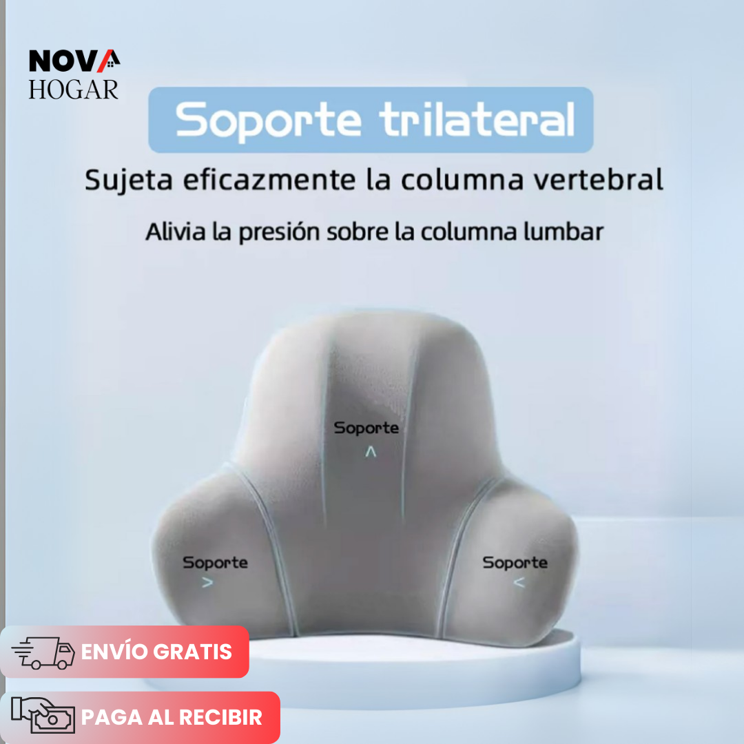 BackRelief™ Cojines Ergonómicos Cuello y Lumbar para Auto