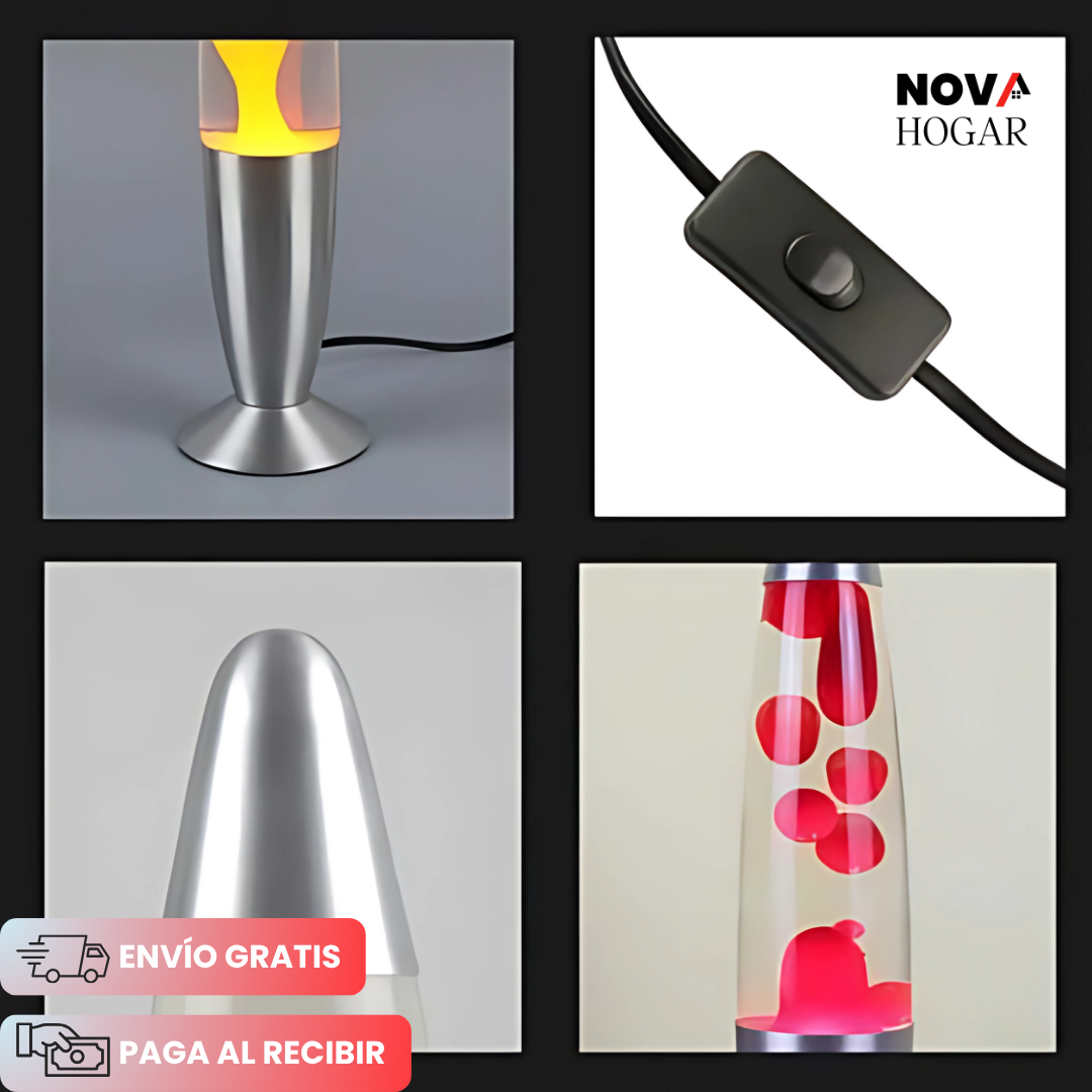 LavaLum™ Moderna Lámpara de Lava Relajante