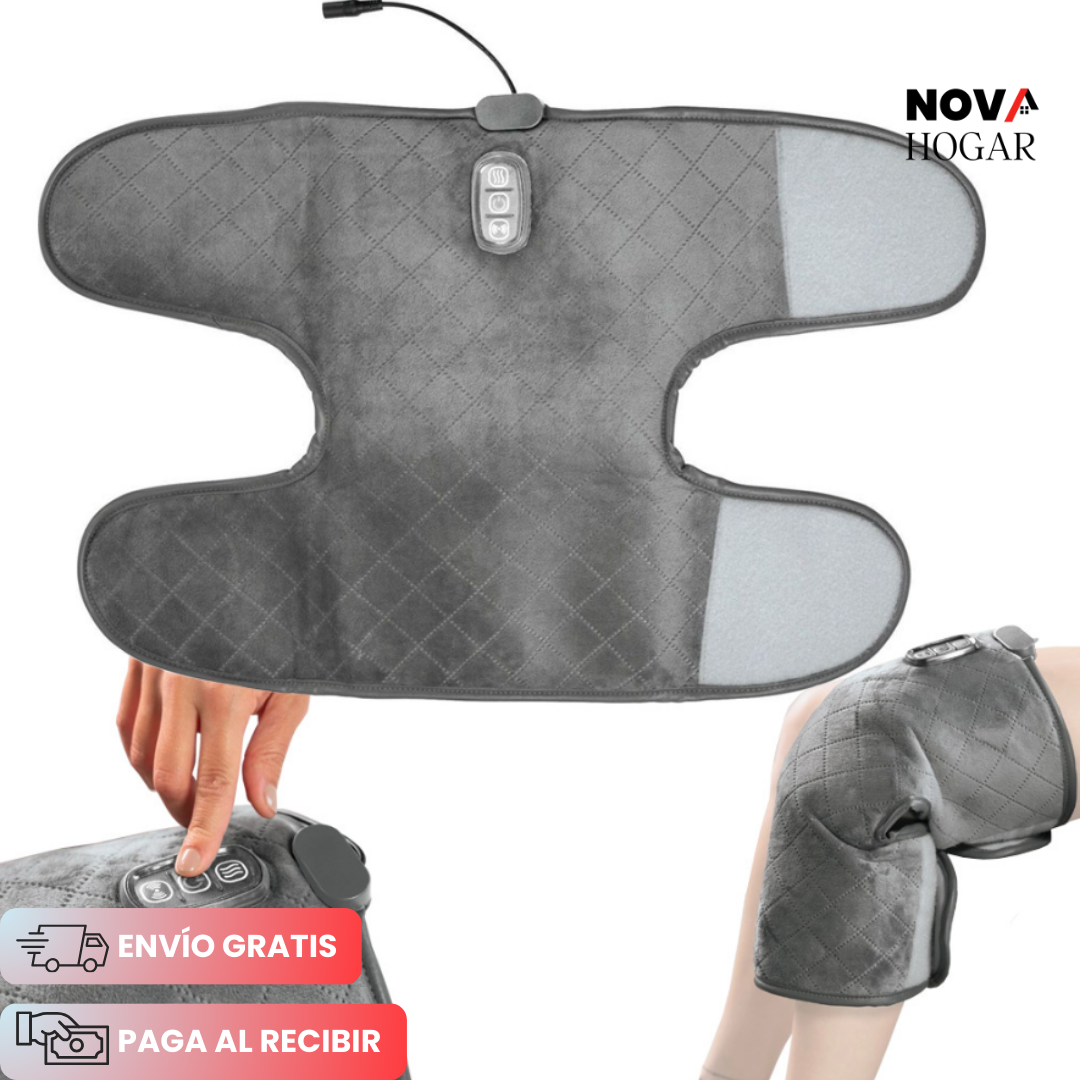 VibeHeat™ Rodillera Terapéutica con Masajeador Térmico