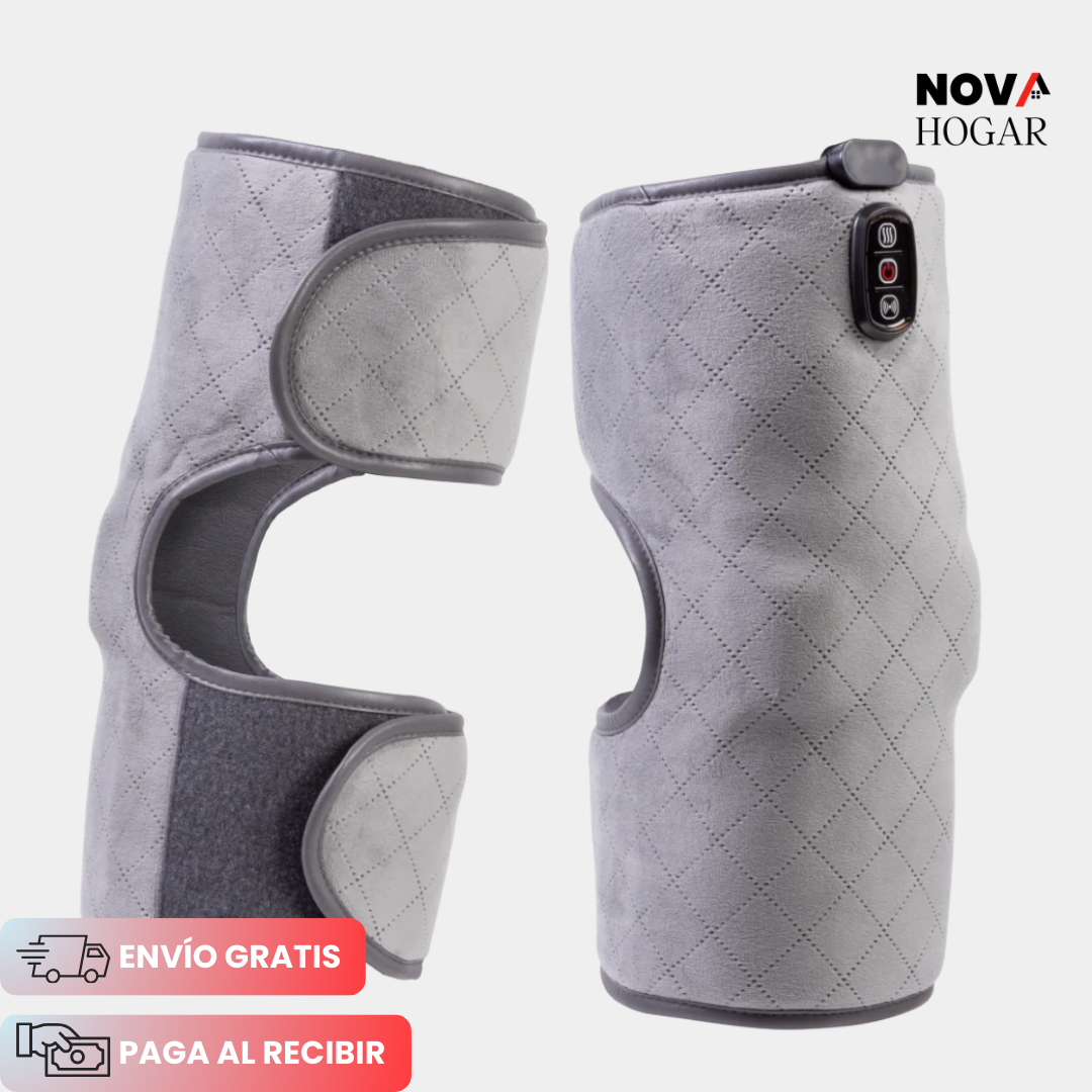 VibeHeat™ Rodillera Terapéutica con Masajeador Térmico
