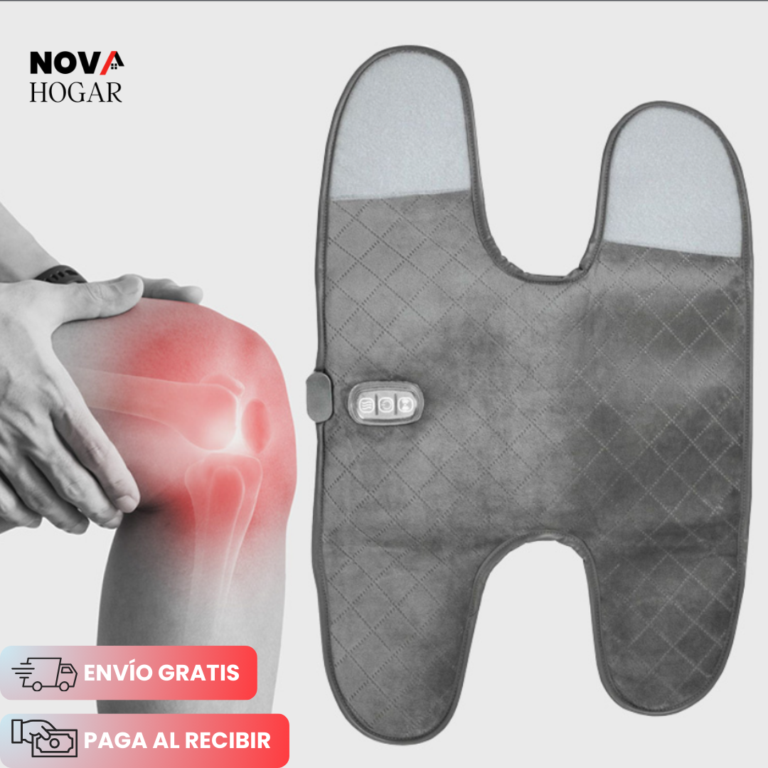 VibeHeat™ Rodillera Terapéutica con Masajeador Térmico