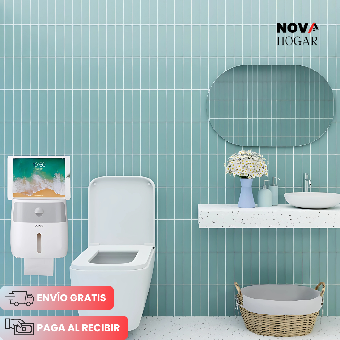 TidyTissue™ Moderno Dispensador de Papel Higiénico