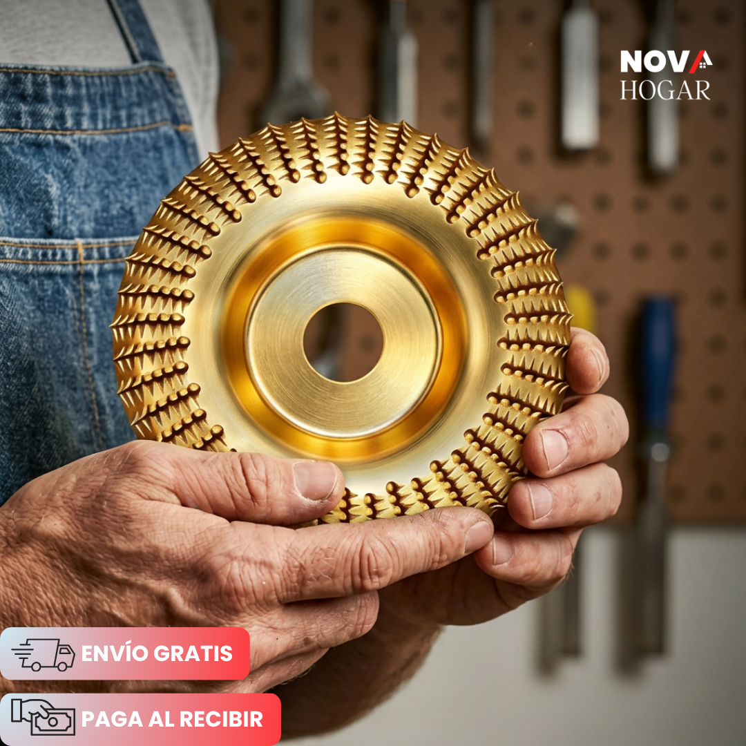 WoodShaper™ Set x3 Discos De Modelado para Madera